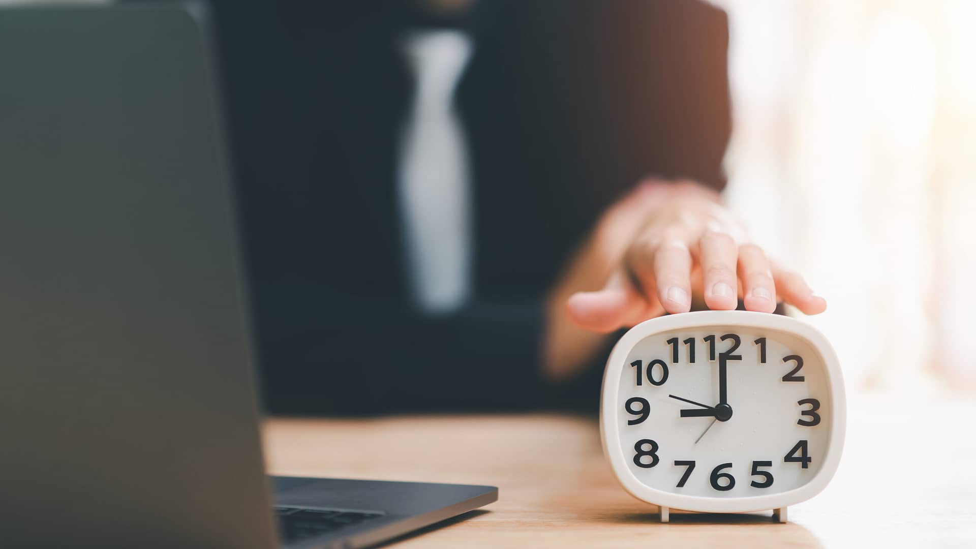 clock on businessman hand, time management concept,effective business planning,time management in the organization,Agreement and solution,end of the deal ,profitable use of time