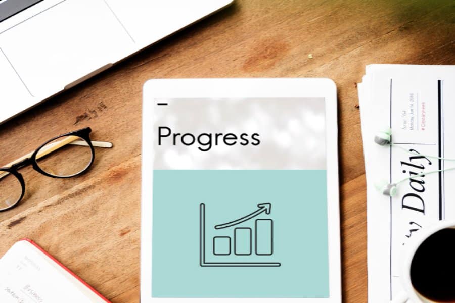 image depicting daily progress